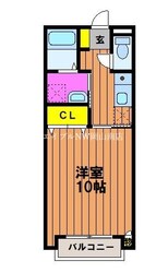 サンハイツ福富の物件間取画像